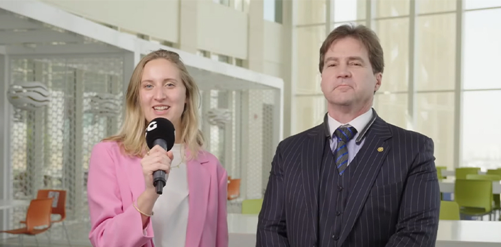 Dr. Craig Wright and Sarah Higgs on CG Backstage