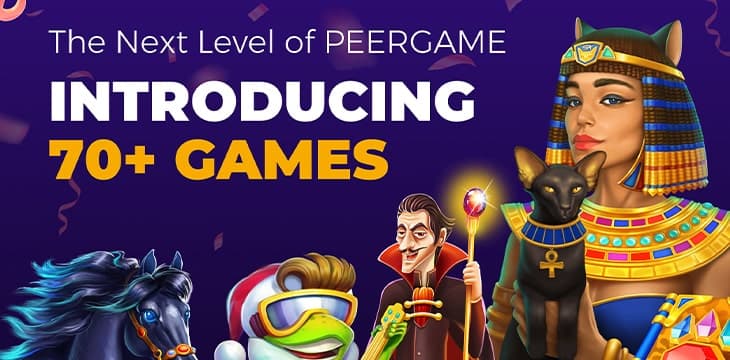 Auf BSV laufendes Peergame veröffentlicht über 70 neue Casinospiele mit reibungsfreien Auszahlungen