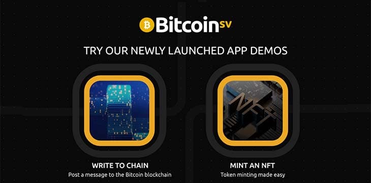 Machen Sie das „erste Bitcoin-Erlebnis“ mit den Live-Demos von BitcoinSV.com